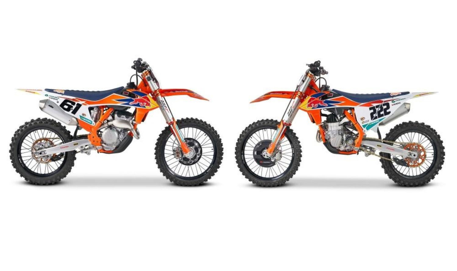 KTM 250 SX-F Prado e 450 SX-F Cairoli: arrivano le Replica per celebrare i piloti