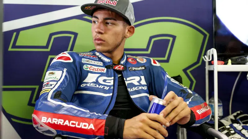 Bastianini, polso fratturato in allenamento