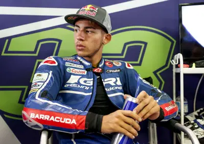 Bastianini, polso fratturato in allenamento