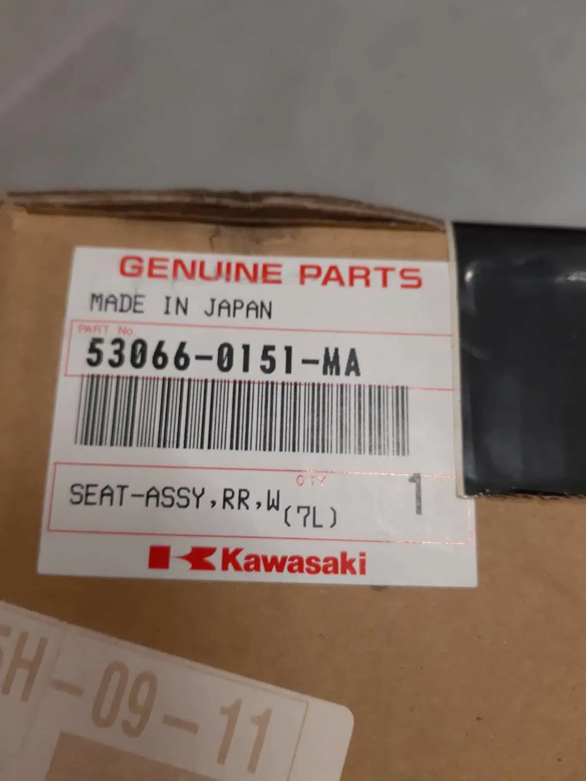Sella posteriore Kawasaki Ninja ZX 1000 2006/07