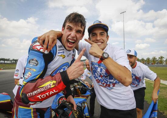 Moto2 e Moto3. Alex Marquez è Campione. Vittoria per Lorenzo Dalla Porta