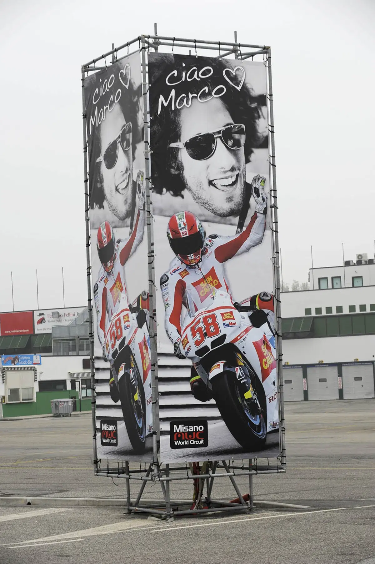 Il circuito di Misano intitolato a Marco Simoncelli 