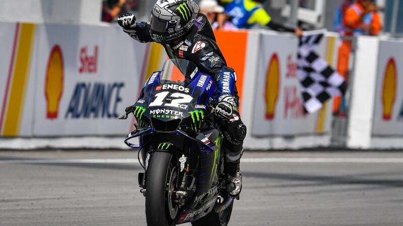 MotoGP 2019. Maverick Vi&ntilde;ales trionfa in Malesia