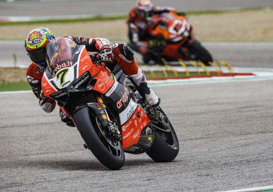 SBK 2016. Davies resta in testa alle cronometrate di Imola