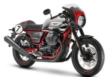 Moto Guzzi V7 III Racer 10° Anniversary e Stone S a EICMA 2019