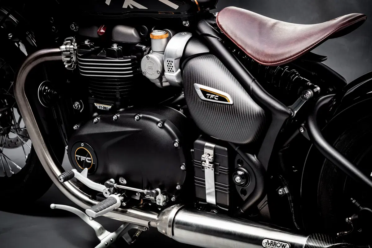 Nuova Triumph Bobber TFC a EICMA 2019: foto e dati  (48)