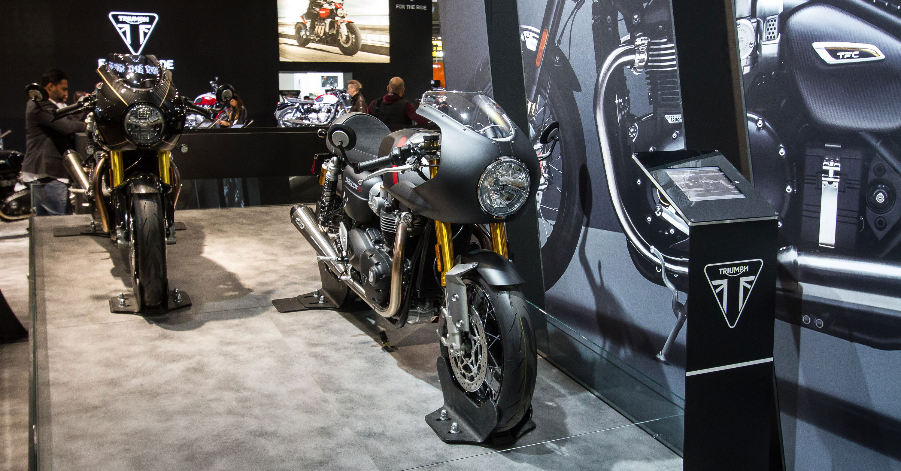 Triumph Thruxton RS a EICMA 2019. Foto e dati