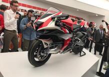 Bimota Tesi H2 a EICMA 2019