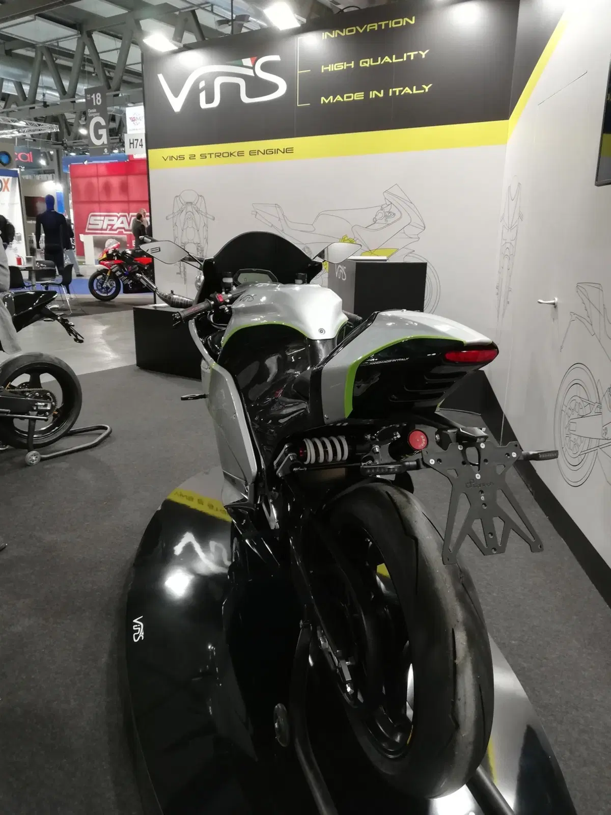 Vins EV-01: dal 2 tempi all'elettrico a EICMA 2019 (12)