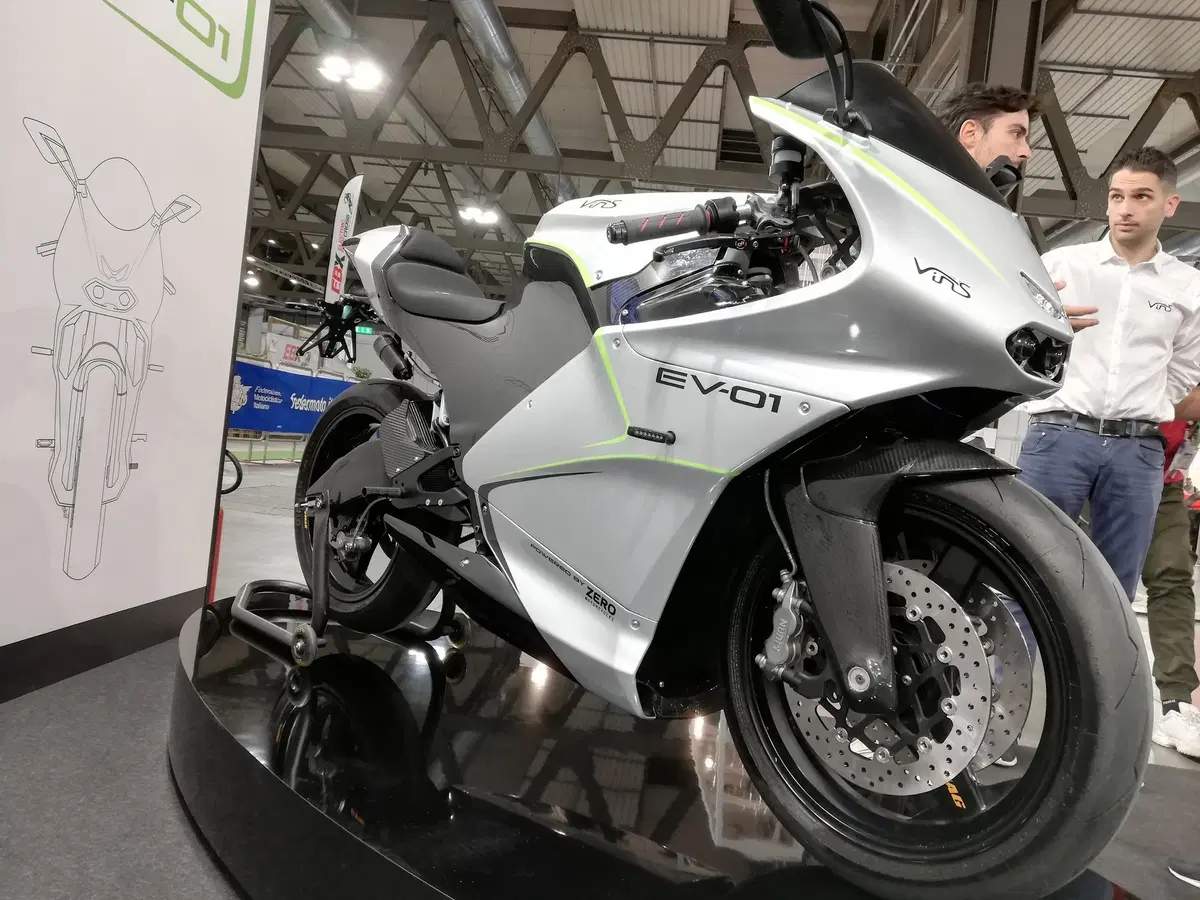 Vins EV-01: dal 2 tempi all'elettrico a EICMA 2019