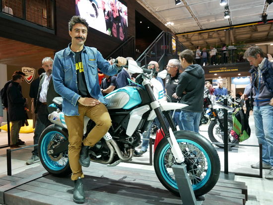 Rocco Canosa e il concept The Motard Scrambler