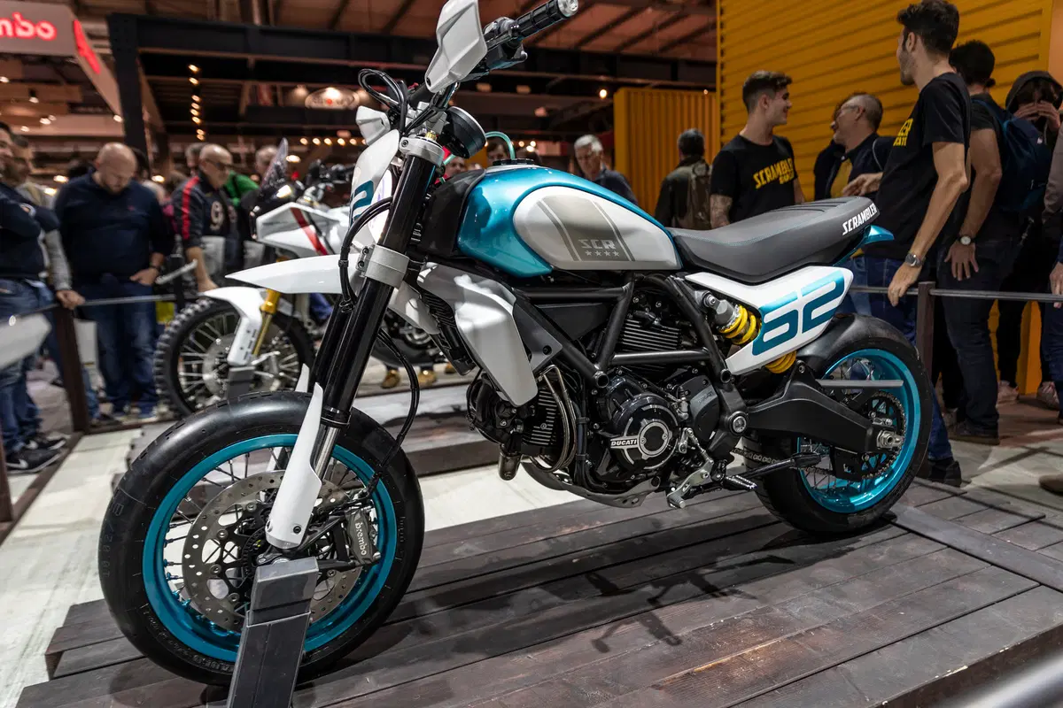 Scrambler DesertX e The Motard Concept a ECIMA 2019 (2)