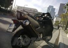 Con lo Yamaha TMAX 530 a Hollywood!