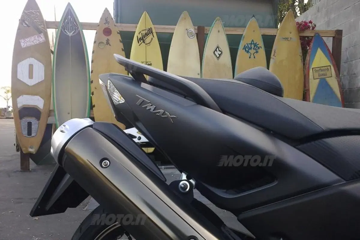 Con lo Yamaha TMAX 530 a Hollywood! (6)