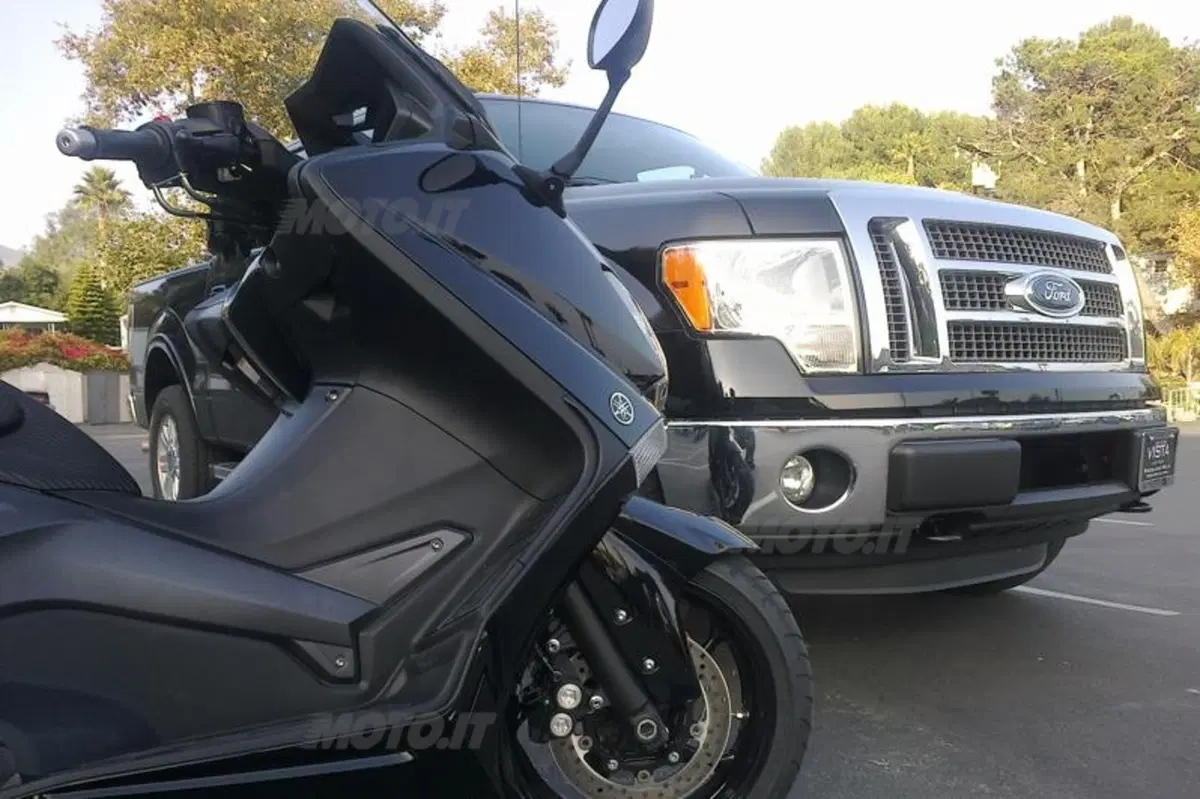 Con lo Yamaha TMAX 530 a Hollywood! (7)
