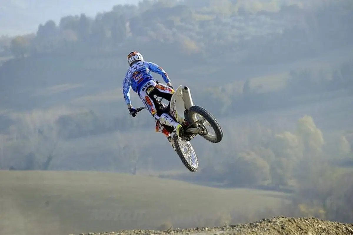 Primi test di collaudo per Rossi al ranch "La Biscia" (3)