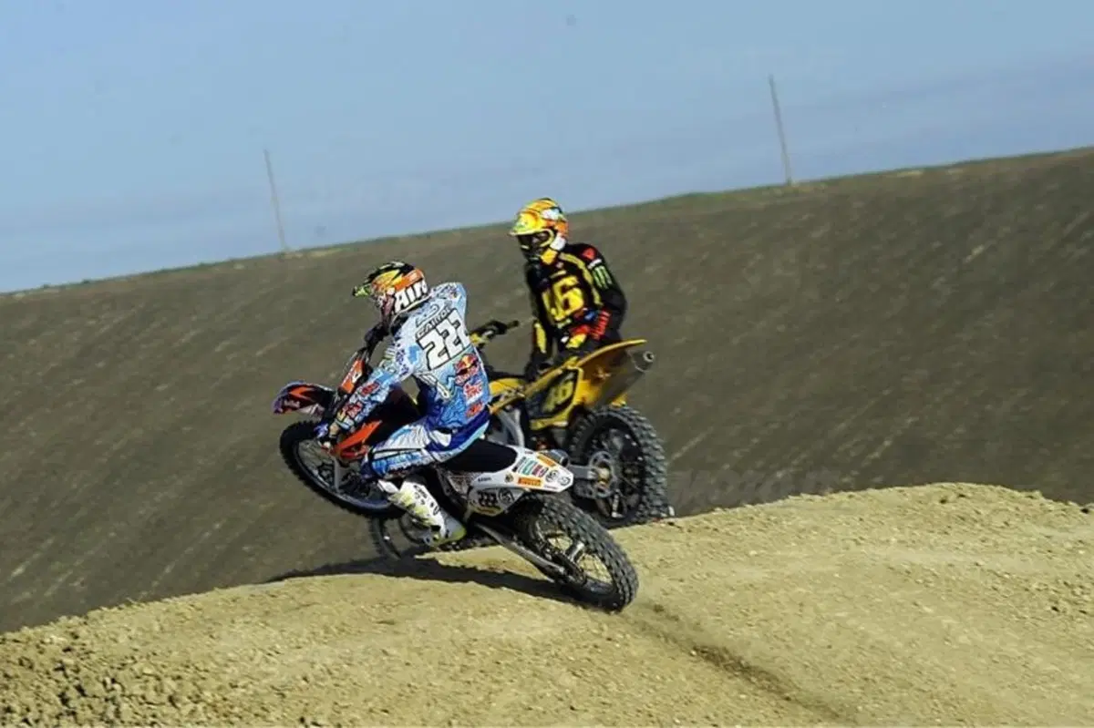 Primi test di collaudo per Rossi al ranch "La Biscia" (5)