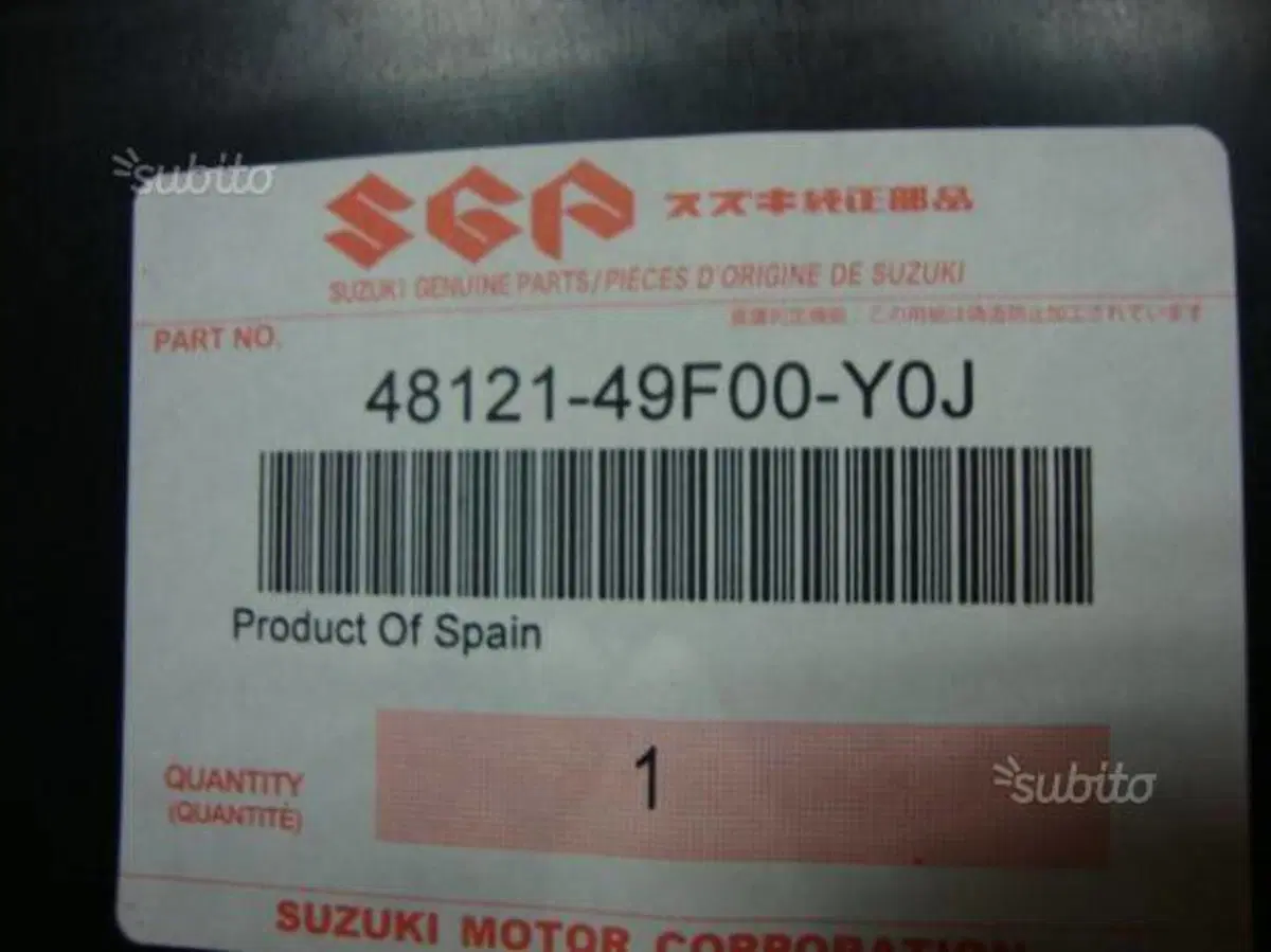 Pavimento suzuki burgman 125/150 2002/2006