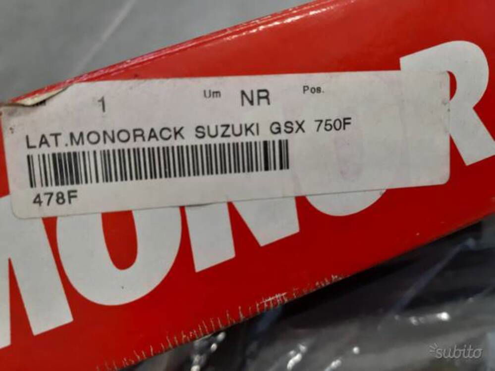 Lat. monorack suzuki gsx 750f Givi