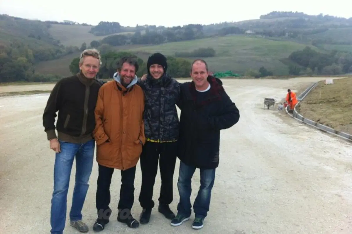 Primi test di collaudo per Rossi al ranch "La Biscia" (10)
