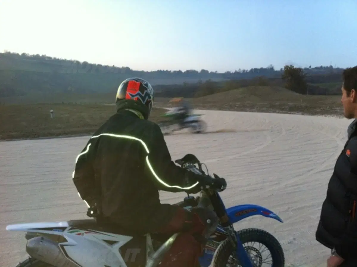 Primi test di collaudo per Rossi al ranch "La Biscia" (11)