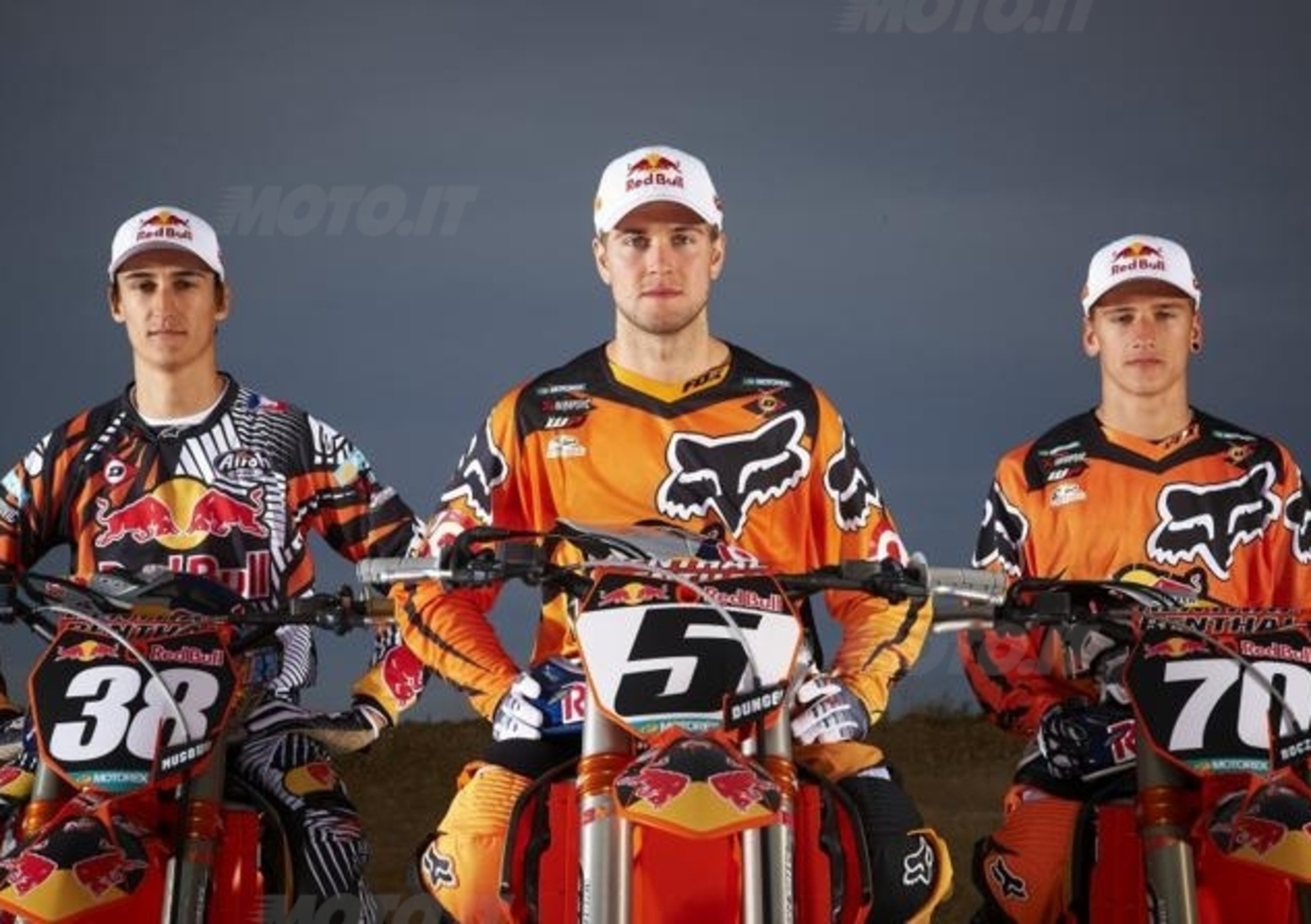 KTM Red Bull Factory Team: le foto del team SX USA!