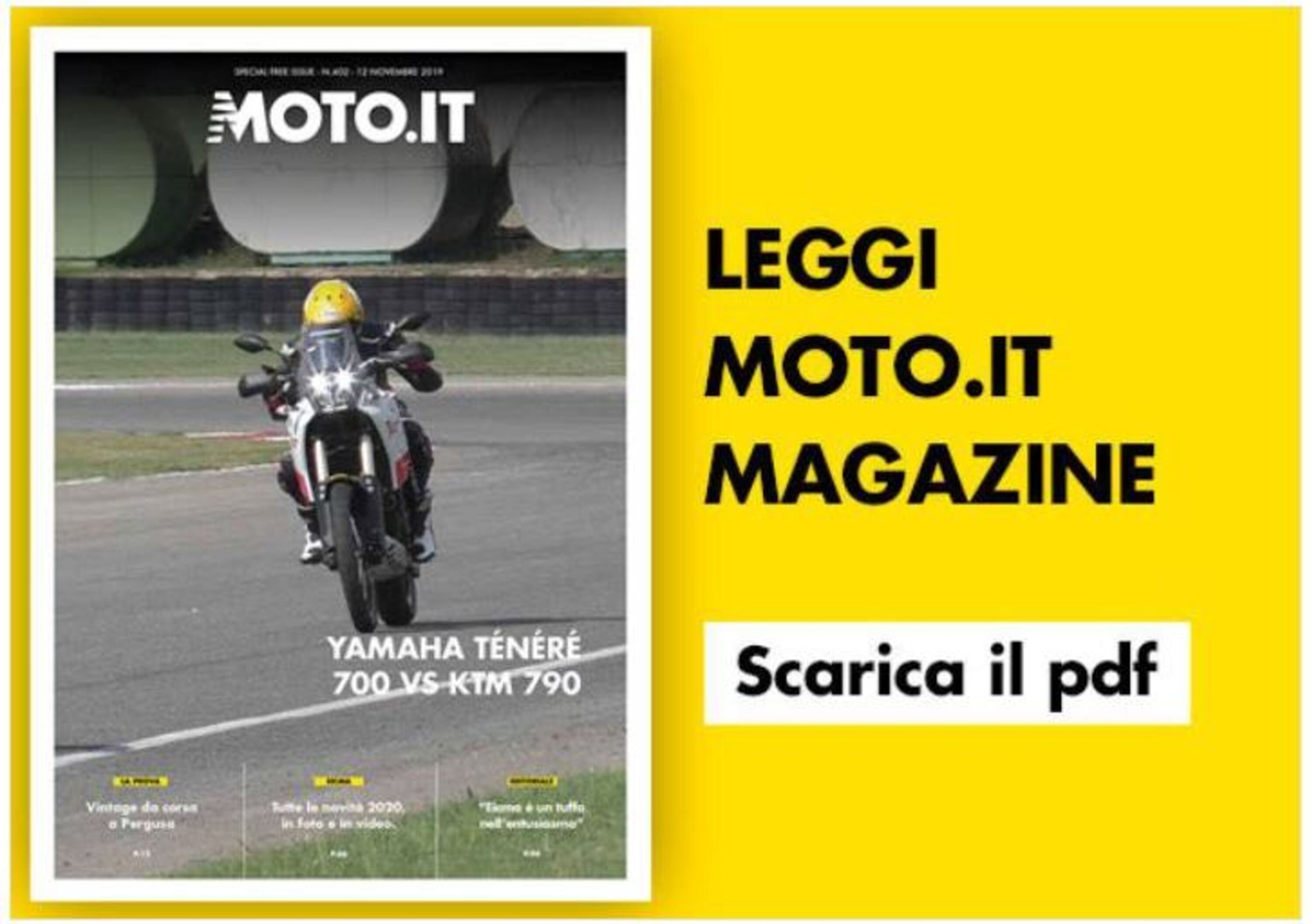 Magazine n&deg; 402, scarica e leggi il meglio di Moto.it 