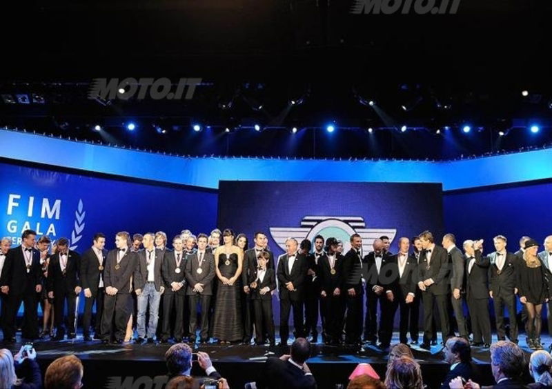 Gala 2011 FIM, premiati i migliori motociclisti del mondo