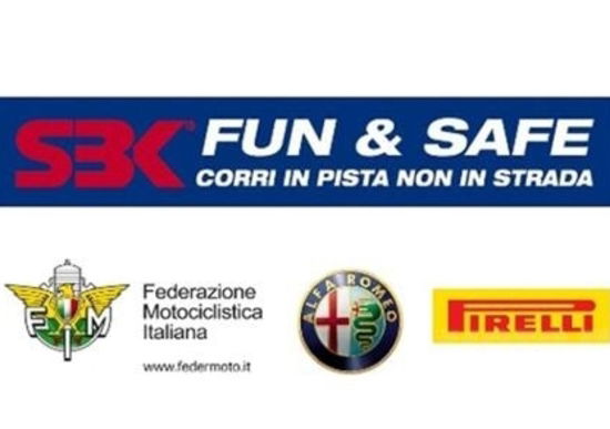 “SBK FUN & SAFE – Corri in pista, non in strada”