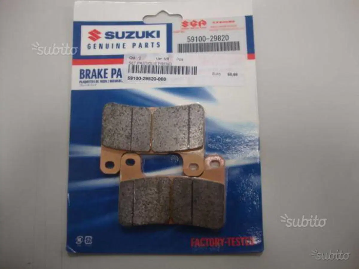Pastiglie freno preno anteriore Suzuki GSX-R