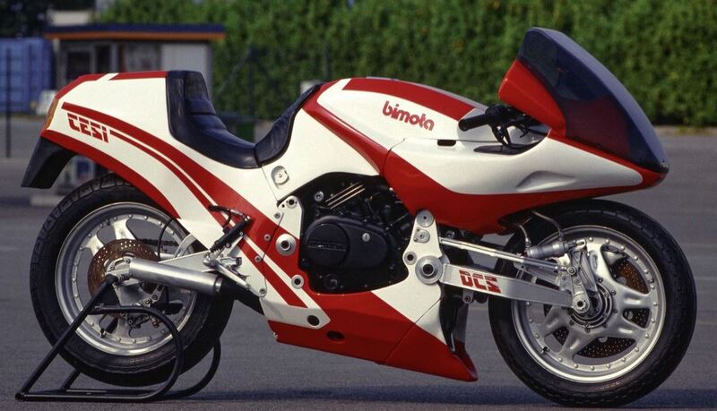 La prima Bimota Tesi presentata nel 1983