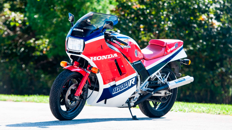 Honda VF1000R: una delle regine degli anni &#039;80 all&#039;asta