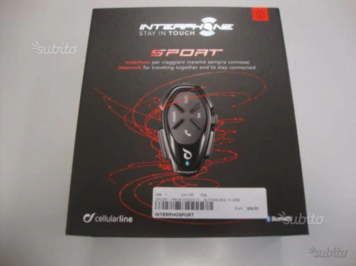 Interfono Cellularline, modello SPORT Cellular Line