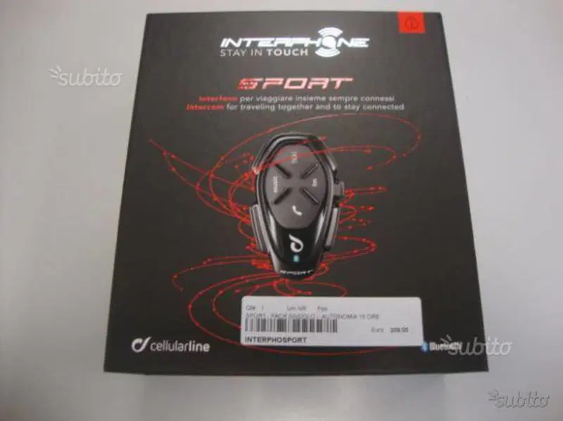 Interfono Cellularline, modello SPORT Cellular Line