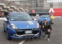 Michele Pirro su Renault Gordini al Motor Show
