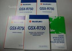 Manuale uso e manutenzione Suzuki GSX-R750 2008-10