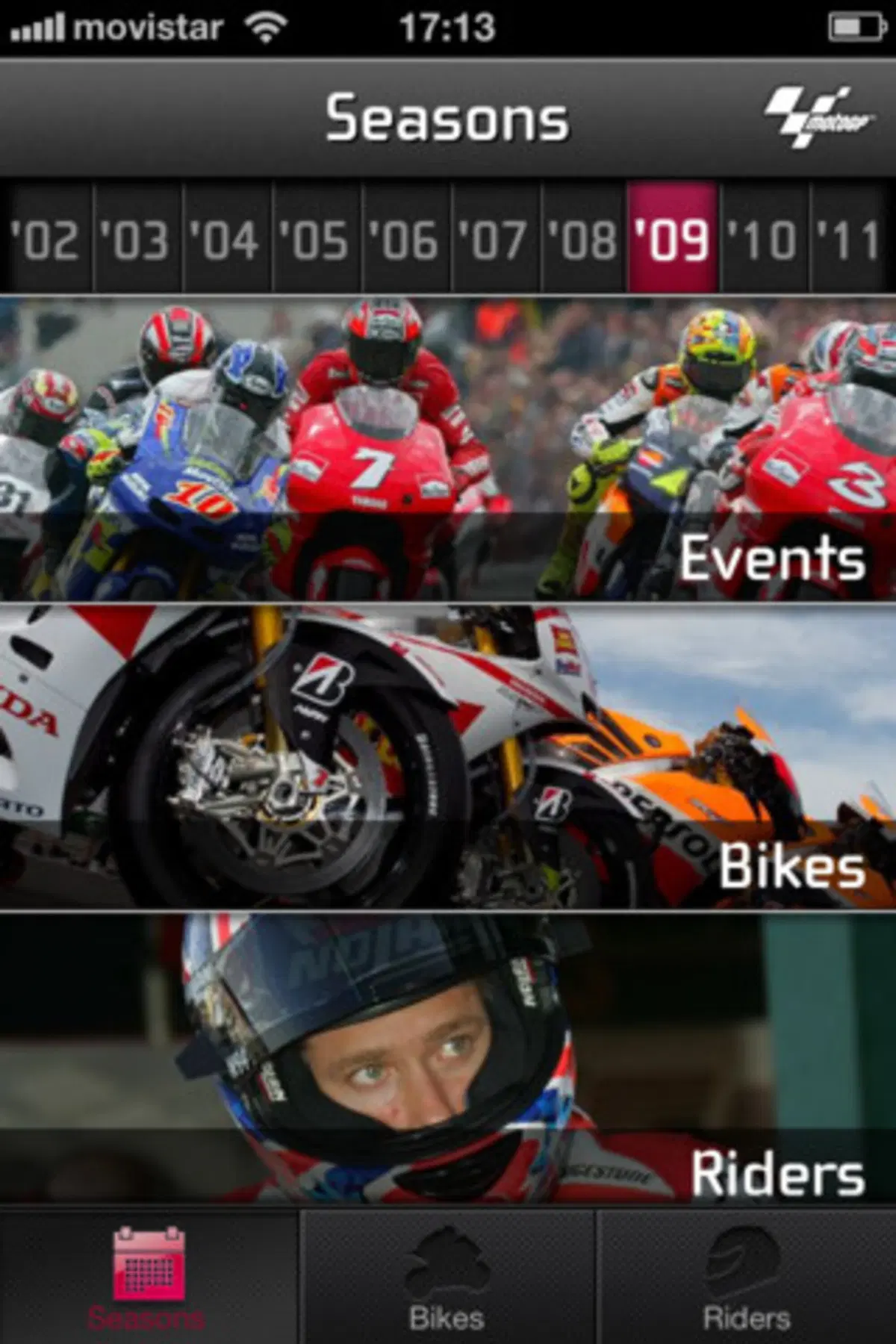 MotoGP History: la app ufficiale dei primi dieci anni di MotoGP (2)