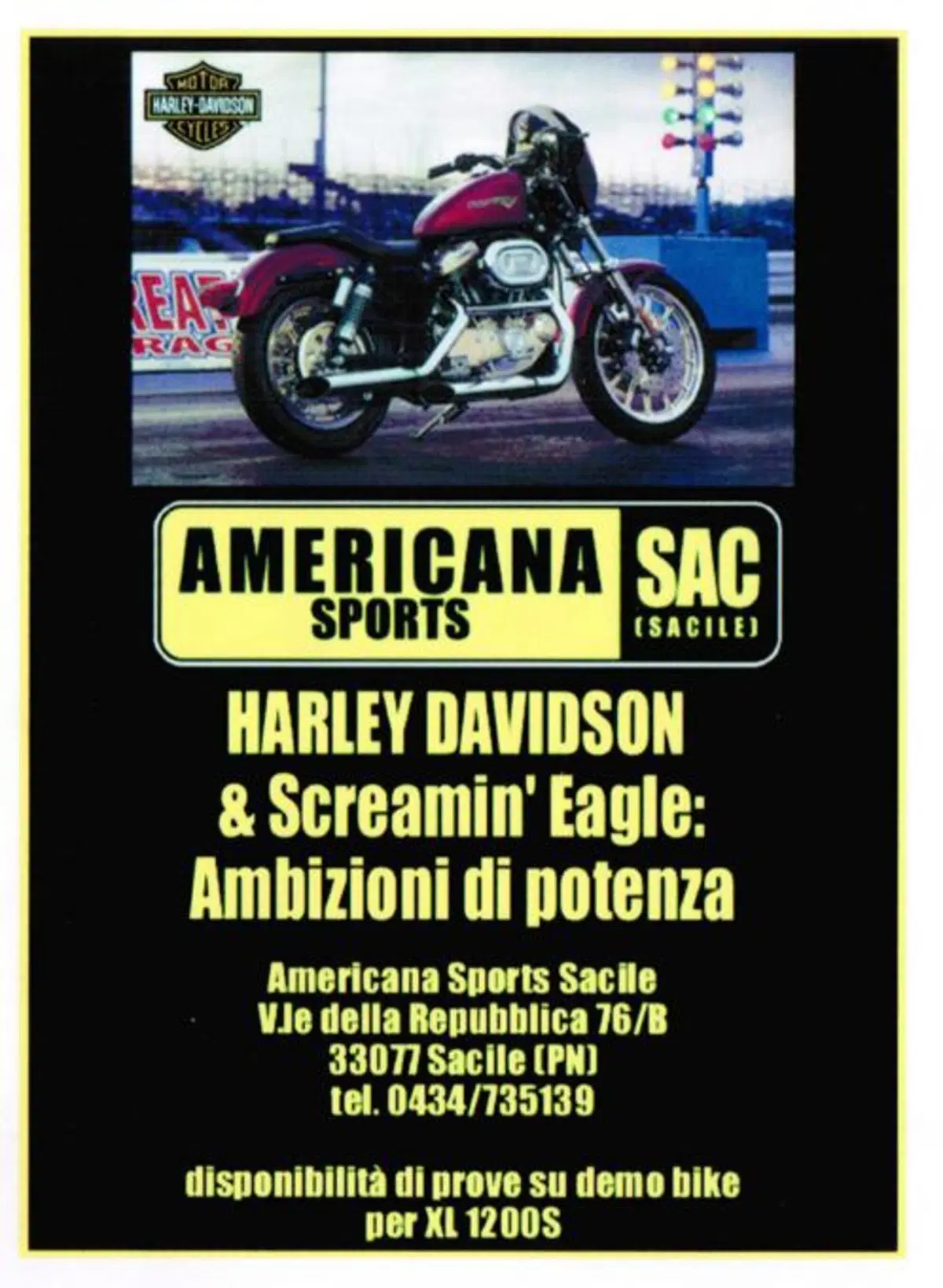 Nicola Bonetti (H-D Pordenone): "Quante notti in officina"