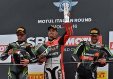 SBK 2016. GP d'Italia. Davies domina anche gara 2 a Imola