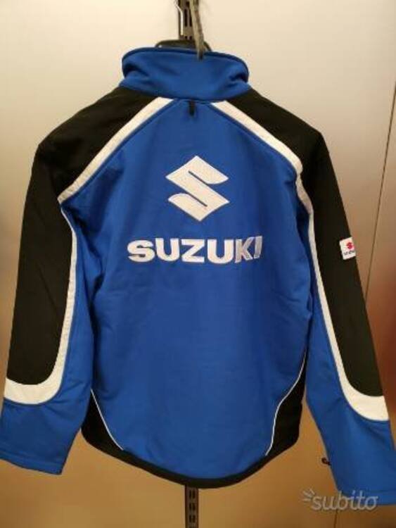 Giacca Suzuki Teamwear Softshell Blu (2)