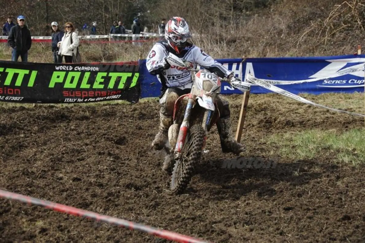 Enduro. Alessandro Botturi a ruota libera