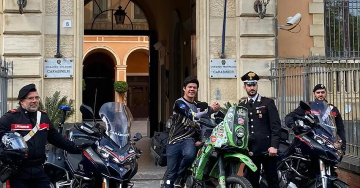 Ritrovata la KTM 690 Enduro R rubata in Sicilia all'influencer messicano