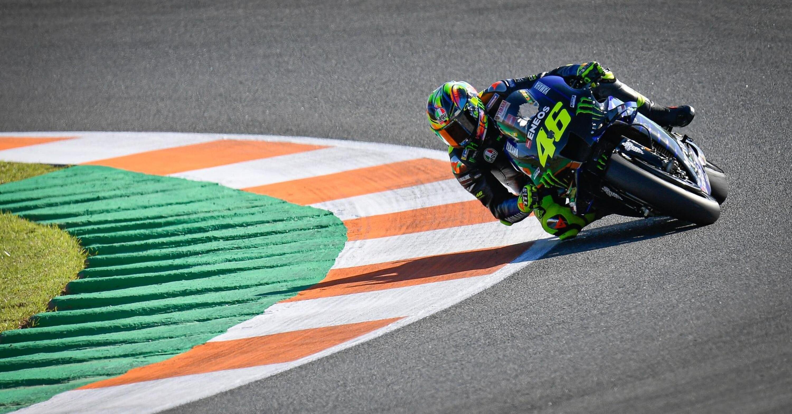 Test MotoGP. Valentino Rossi: &ldquo;Mi piace come sta lavorando Yamaha&rdquo;