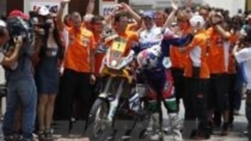 Le foto pi&ugrave; spettacolari della Dakar 2012. 14a Tappa 