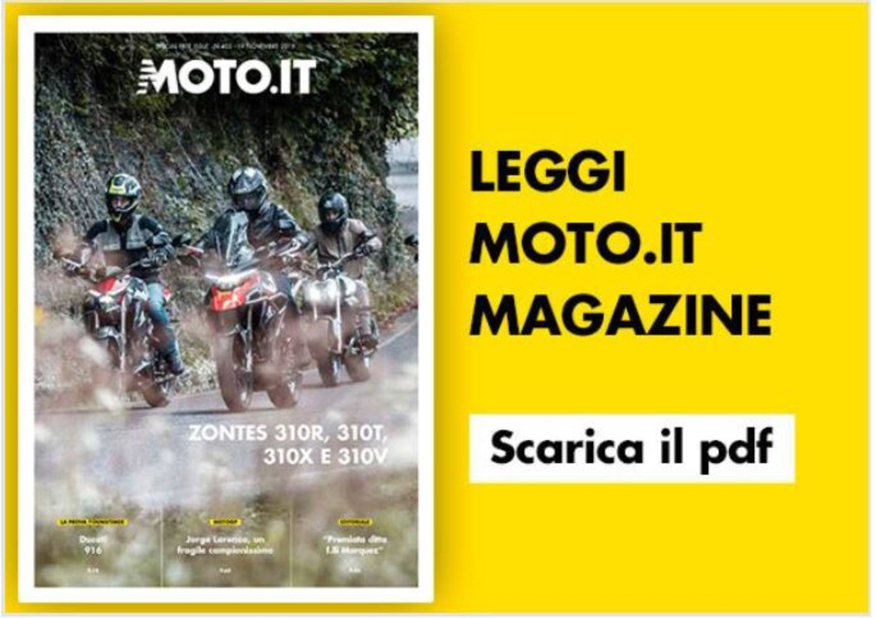 Magazine n&deg; 403, scarica e leggi il meglio di Moto.it 