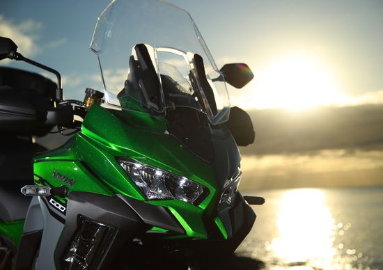 Kawasaki: kit Tourer Plus in regalo sulle Versys 650 e 1000