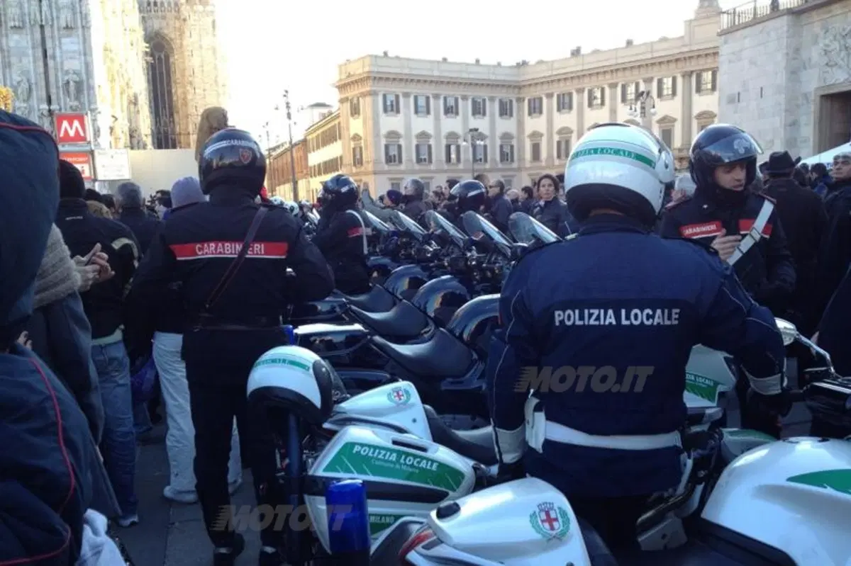 La Moto Befana 2012 a Milano e nel Lazio (2)