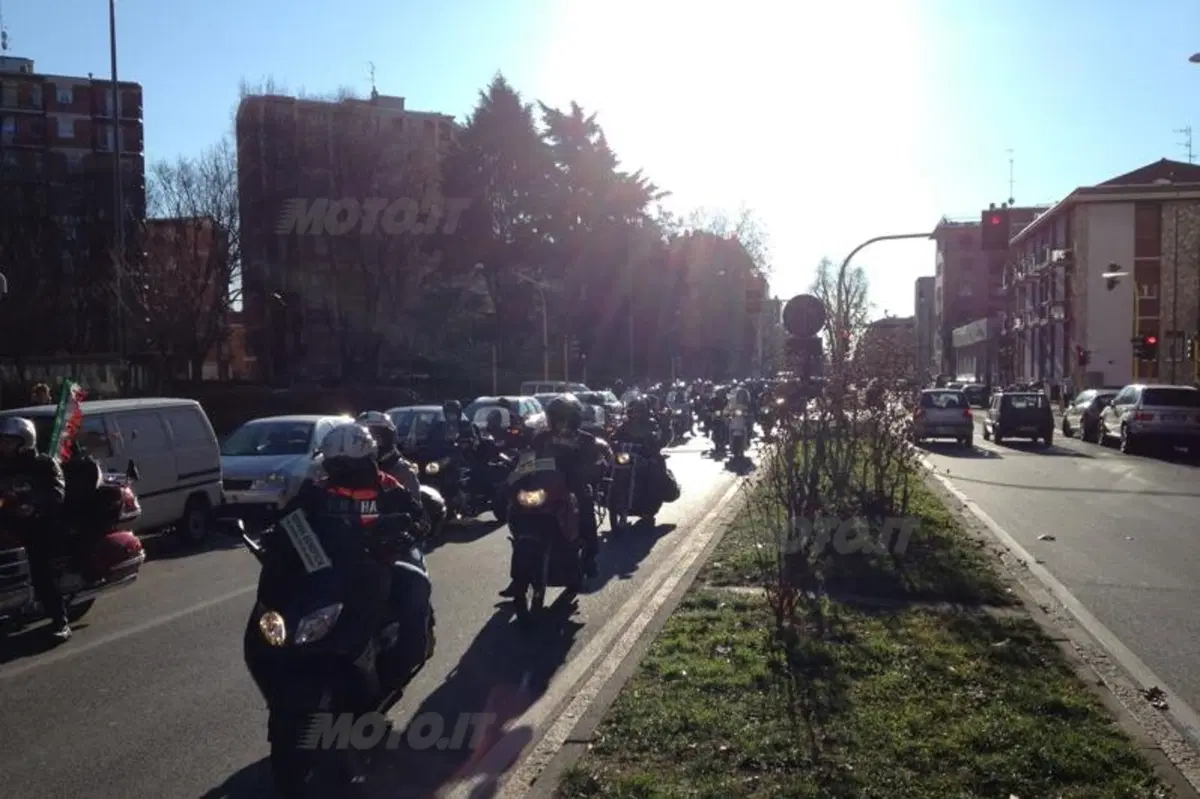 La Moto Befana 2012 a Milano e nel Lazio (5)