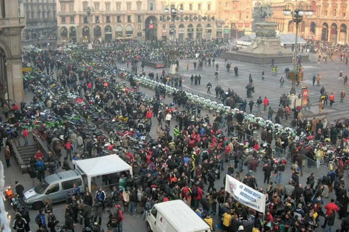 La Moto Befana 2012 a Milano e nel Lazio (7)