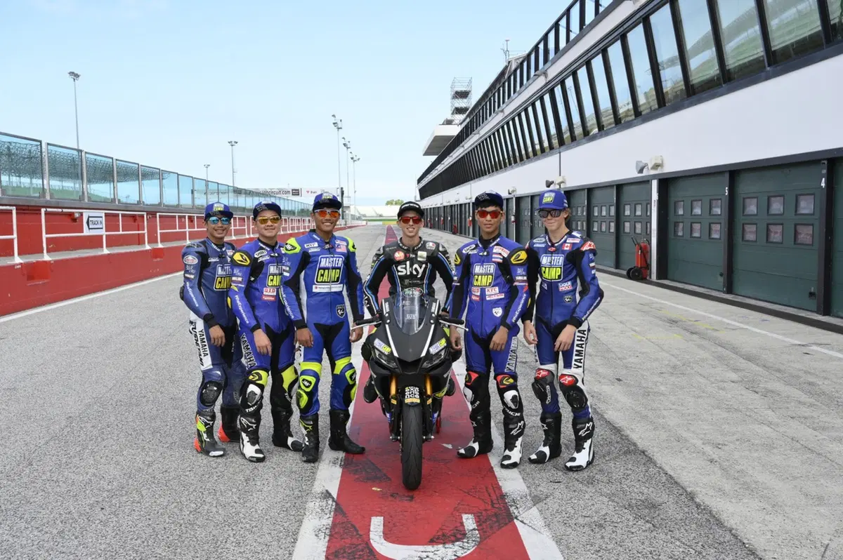 Yamaha Mastercamp: sei giorni con i campioni del futuro